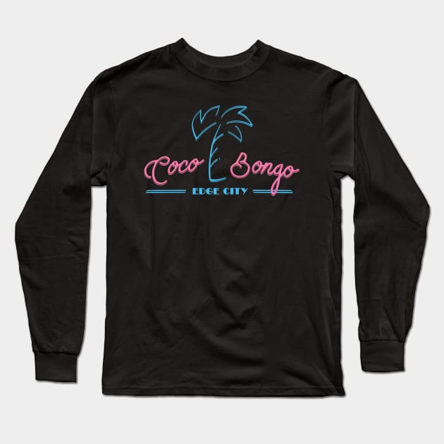 Nightclub at the City's Edge Long Sleeve T-Shirt by Heyday Threads